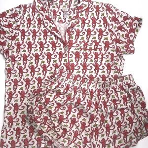 Roller rabbit monkey PJs